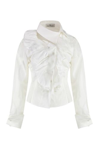 Wizard Frill Cotton Shirt - Vivienne Westwood - Modalova