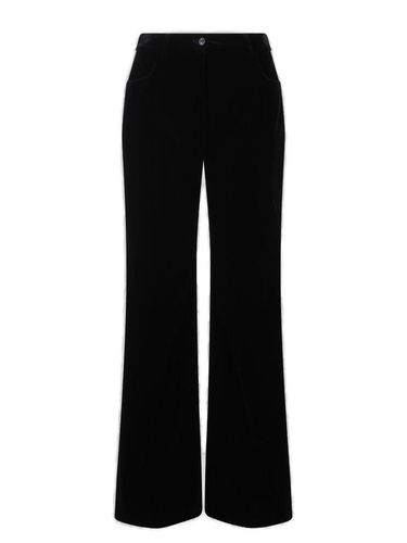 High-waist Flared Trousers - Alberta Ferretti - Modalova