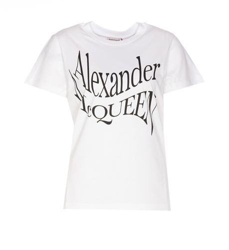 Alexander McQueen Logo T-shirt - Alexander McQueen - Modalova