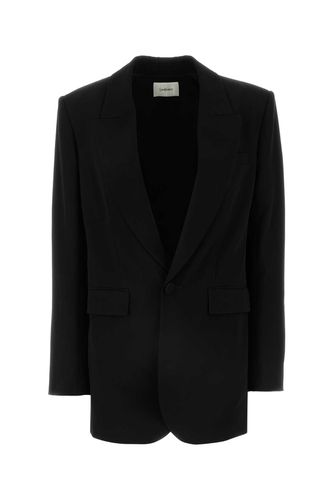 Saint Laurent Black Creme Blazer - Saint Laurent - Modalova