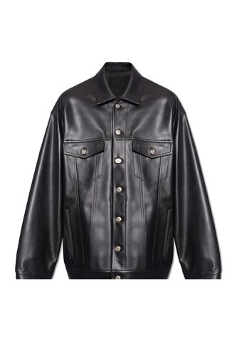 Balenciaga Leather Jacket - Balenciaga - Modalova