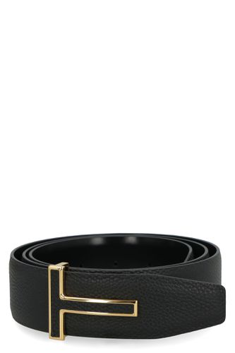 Tom Ford Grainy Leather Belt - Tom Ford - Modalova