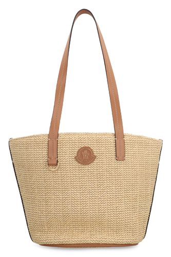 Moncler Hubba Raffia Tote Bag - Moncler - Modalova