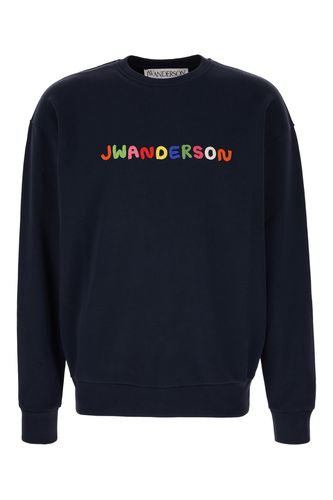 J. W. Anderson Navy Blue Cotton Sweatshirt - J.W. Anderson - Modalova