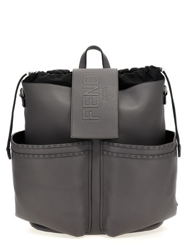 Strike Large Fendi Roma Backpack - Fendi - Modalova