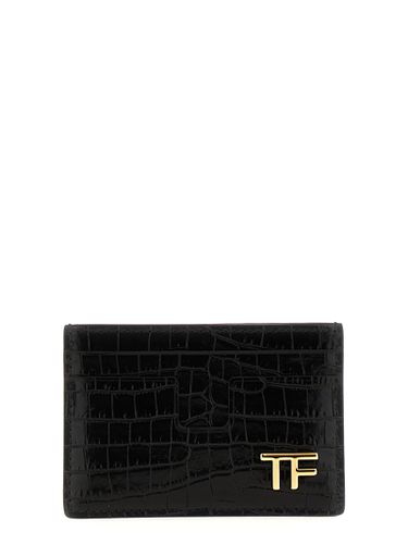 Tom Ford Logo Card Holder - Tom Ford - Modalova