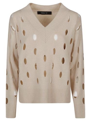 Federica Tosi V Neck Sweater - Federica Tosi - Modalova