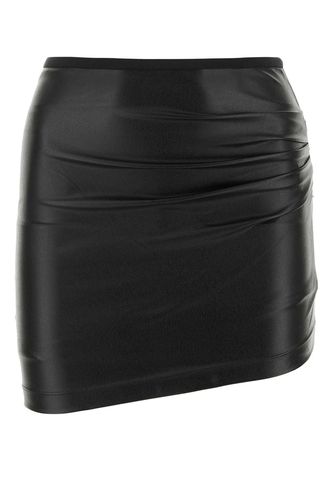 Synthetic Leather Mini Skirt - Helmut Lang - Modalova