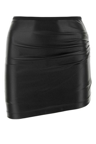 Synthetic Leather Mini Skirt - Helmut Lang - Modalova