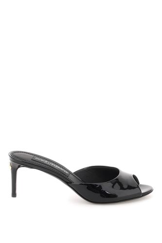 Patent Leather Mules - Dolce & Gabbana - Modalova