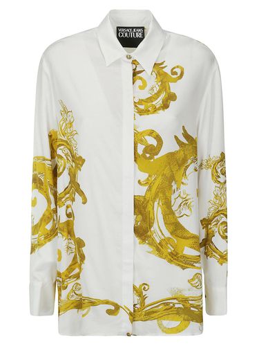 Barocco Printed Long-sleeved Shirt - Versace Jeans Couture - Modalova