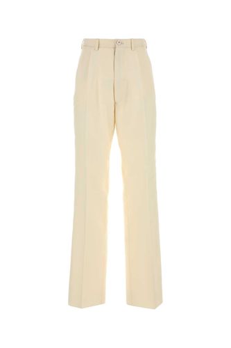 Cream Mohair Blend Pant - Maison Margiela - Modalova