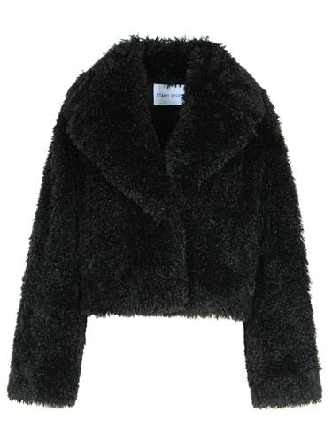 Samara Polyester Faux Fur Coat - STAND STUDIO - Modalova