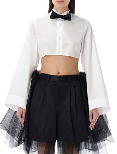 Noir Kei Ninomiya Cropped Shirt - Noir Kei Ninomiya - Modalova