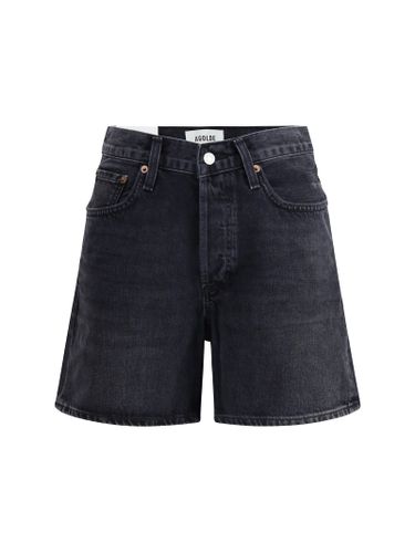 AGOLDE V-waist Shorts - AGOLDE - Modalova