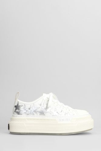 Platform Stars Court Sneakers In Cotton - AMIRI - Modalova