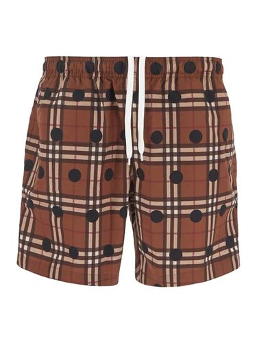 Burberry Checked Swimming Shorts - Burberry - Modalova