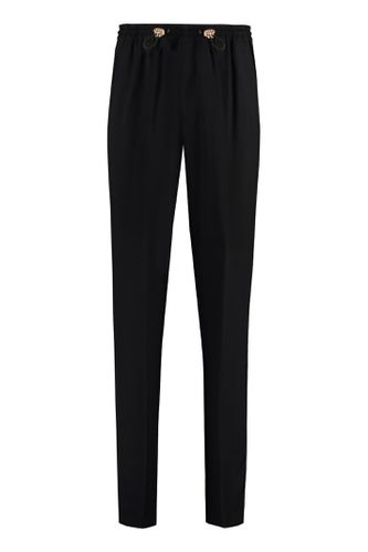 Versace Stretch Viscose Trousers - Versace - Modalova