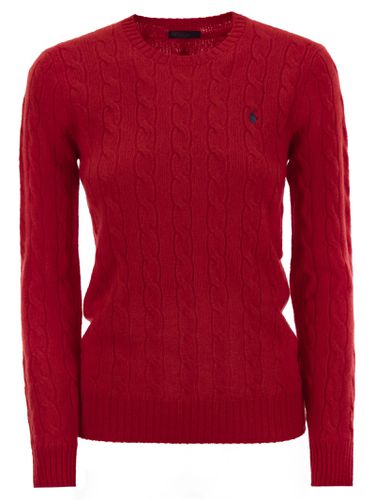 Wool And Cashmere Cable-knit Sweater - Polo Ralph Lauren - Modalova