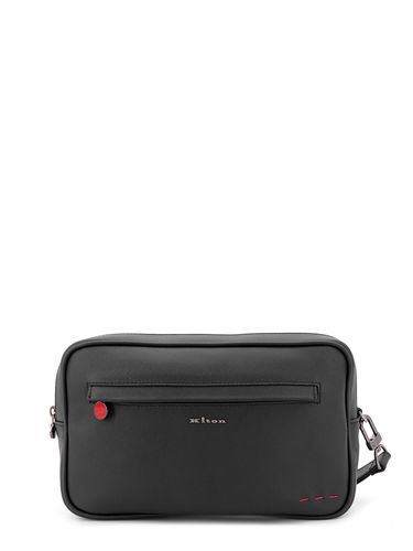Kiton Leather Clutch - Kiton - Modalova