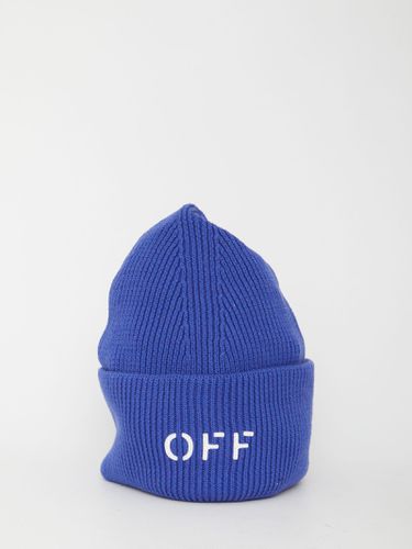 Off-White Off Stamp Beanie - Off-White - Modalova