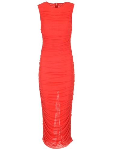 Midi Dress With Ruffles - Rotate by Birger Christensen - Modalova