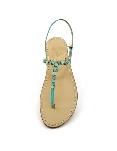 Capri Paradise Sandals Aqua Green - Dea Sandals - Modalova