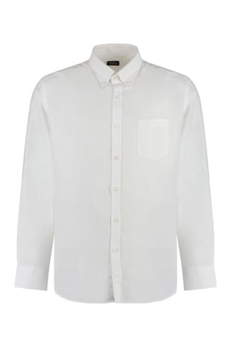 Long Sleeve Cotton Blend Shirt - Paul & Shark - Modalova