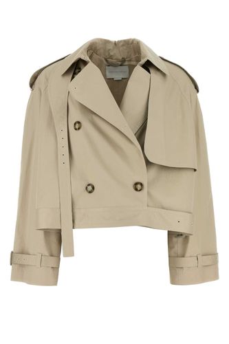 Sand Cotton Trench Coat - Stella McCartney - Modalova