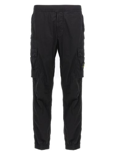 Stone Island Logo Patch Cargo Pants - Stone Island - Modalova