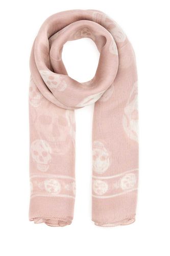 Printed Silk Foulard - Alexander McQueen - Modalova