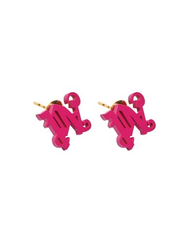 Fuchsia Monogram Earrings - Palm Angels - Modalova