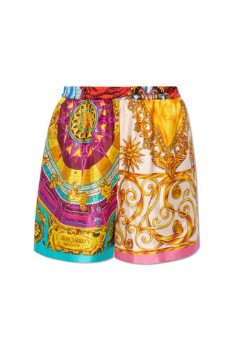 Moschino Silk Shorts - Moschino - Modalova