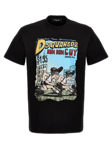 Dsquared2 Printed T-shirt - Dsquared2 - Modalova