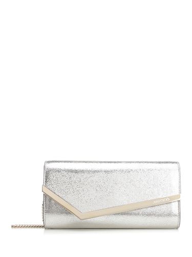 Emmie Clutch Bag With Glitter - Jimmy Choo - Modalova