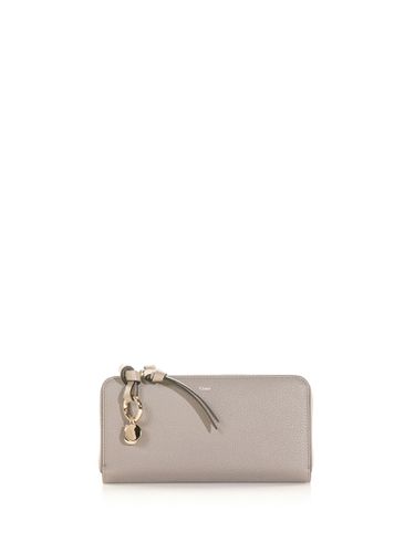 Chloé Full Zip Leather Wallet - Chloé - Modalova