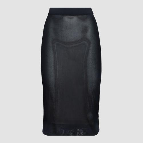 Viscose Midi Skirt - Saint Laurent - Modalova