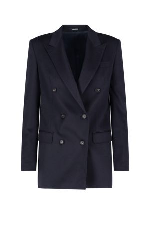 Cashmere Double Breasted Blazer - Tagliatore - Modalova