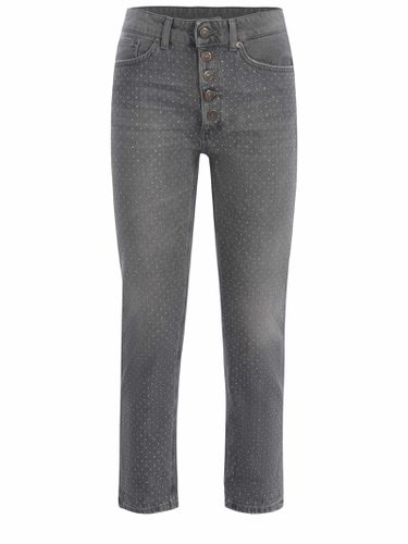 Dondup Cropped Dotted Jeans - Dondup - Modalova