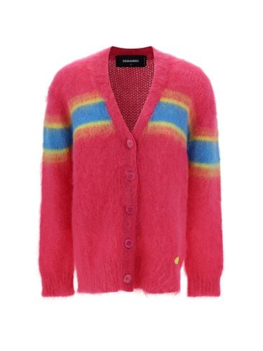 Dsquared2 Mohair Cardigan - Dsquared2 - Modalova