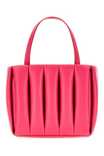 Fuchsia Synthetic Leather Aria Handbag - THEMOIRè - Modalova