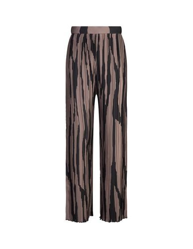 Printed Fabric Straight Leg Trousers - Lanvin - Modalova