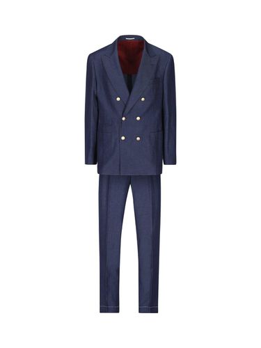 Double-breasted Suit - Brunello Cucinelli - Modalova