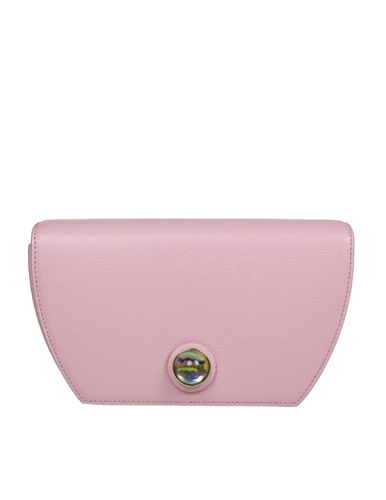 Mini Sfera Shoulder Bag In Pink Leather - Furla - Modalova