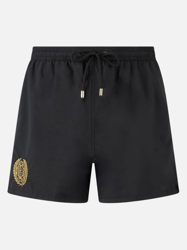 Classic Light Swim Shorts Patmos With Milan 125 Embroidery Ac Milan 125 Special Edition - MC2 Saint Barth - Modalova