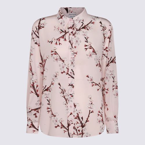 Alexander McQueen Pink Silk Shirt - Alexander McQueen - Modalova