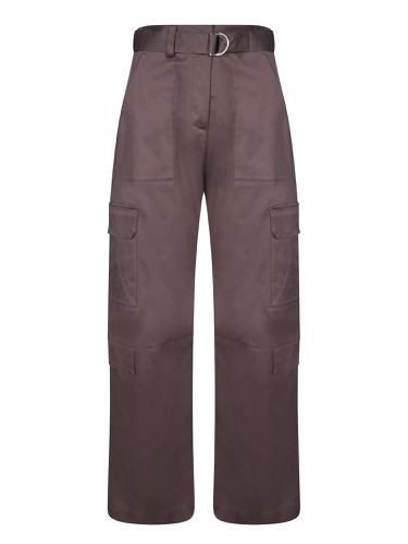 MSGM Belted Cargo Trousers - MSGM - Modalova