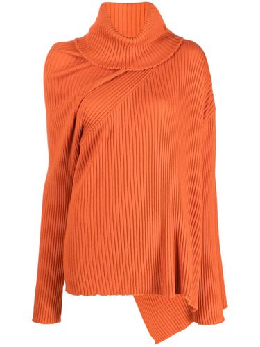 Merino Wool Turtleneck Draped Jumper - Marques'Almeida - Modalova