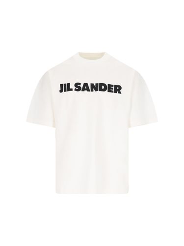 Jil Sander Logo Print T-shirt - Jil Sander - Modalova