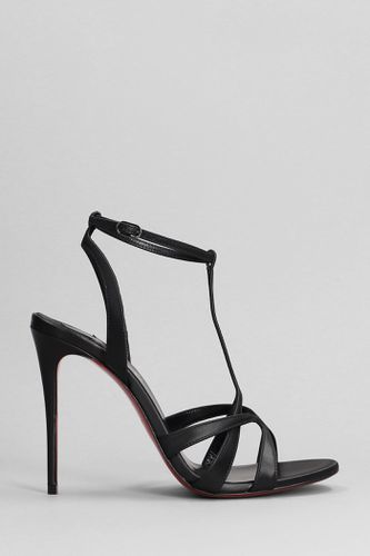 Tangueva 100 Sandals In Leather - Christian Louboutin - Modalova